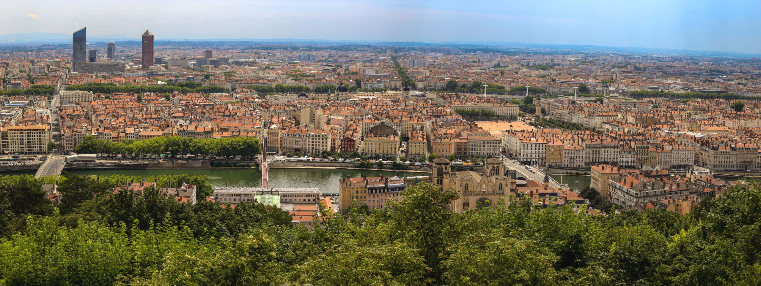 Panoramic view of Lyon, capturing the essence of its unique charm
