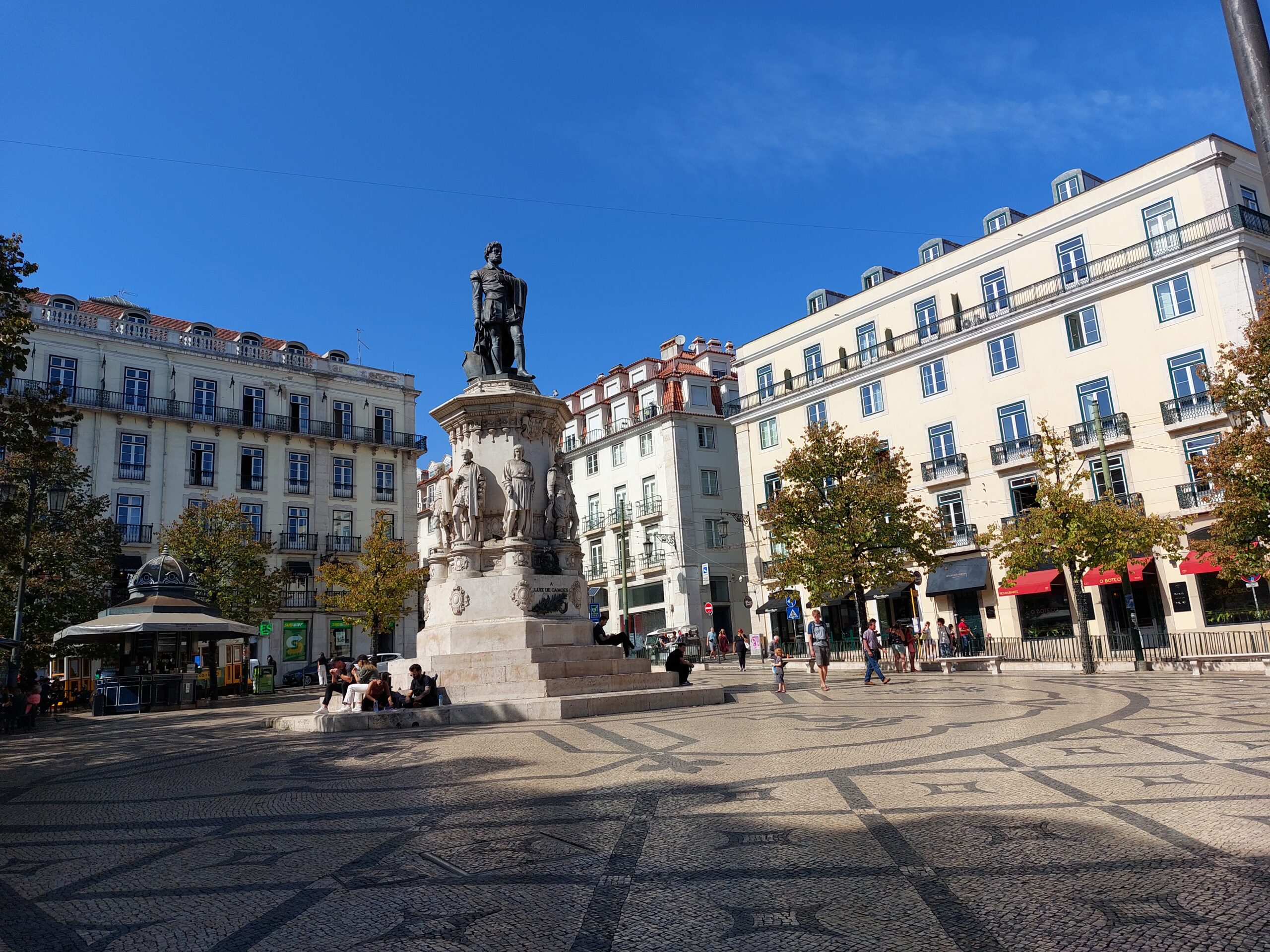 A Stroll Through Lisbon's Historic Praça Luís de Camões