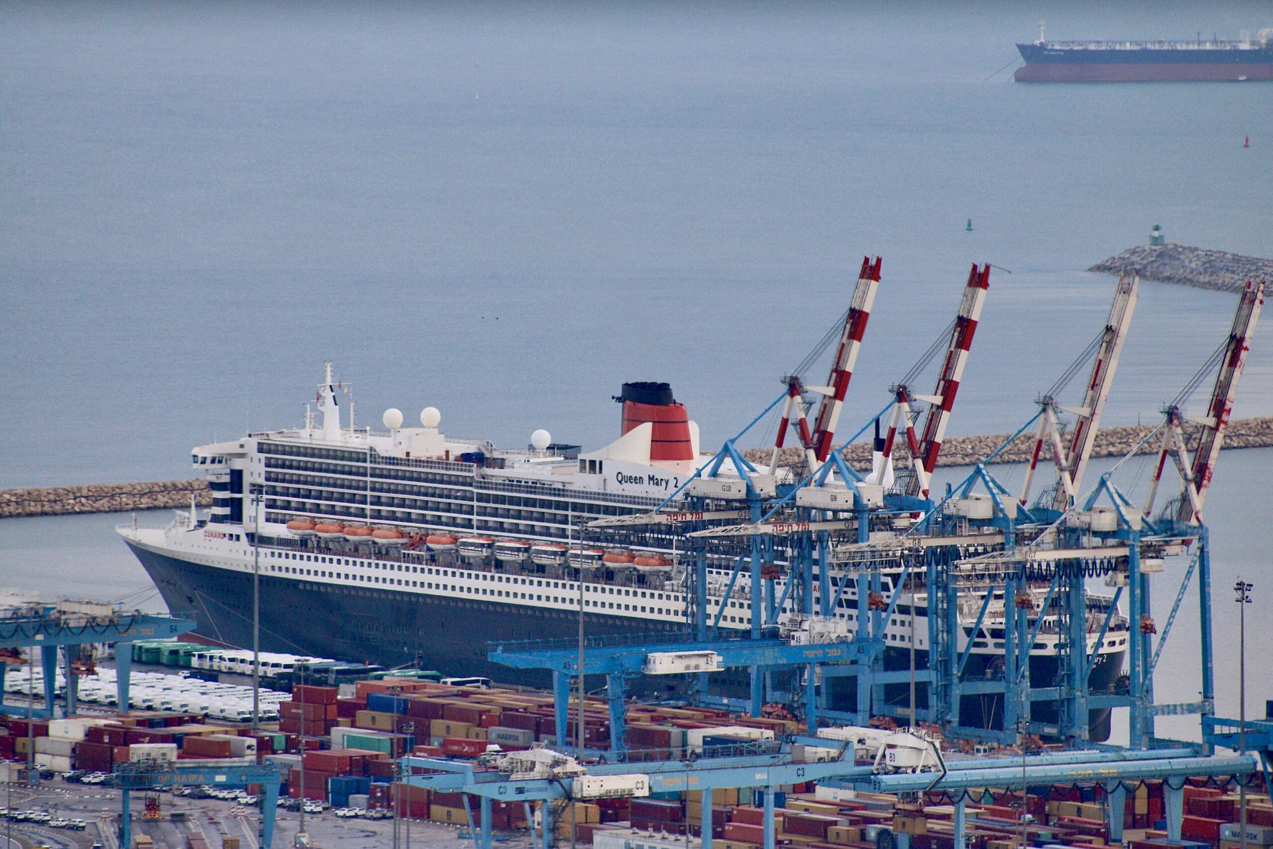 image from A Grand Arrival Amid Stacks of Steel and Sea