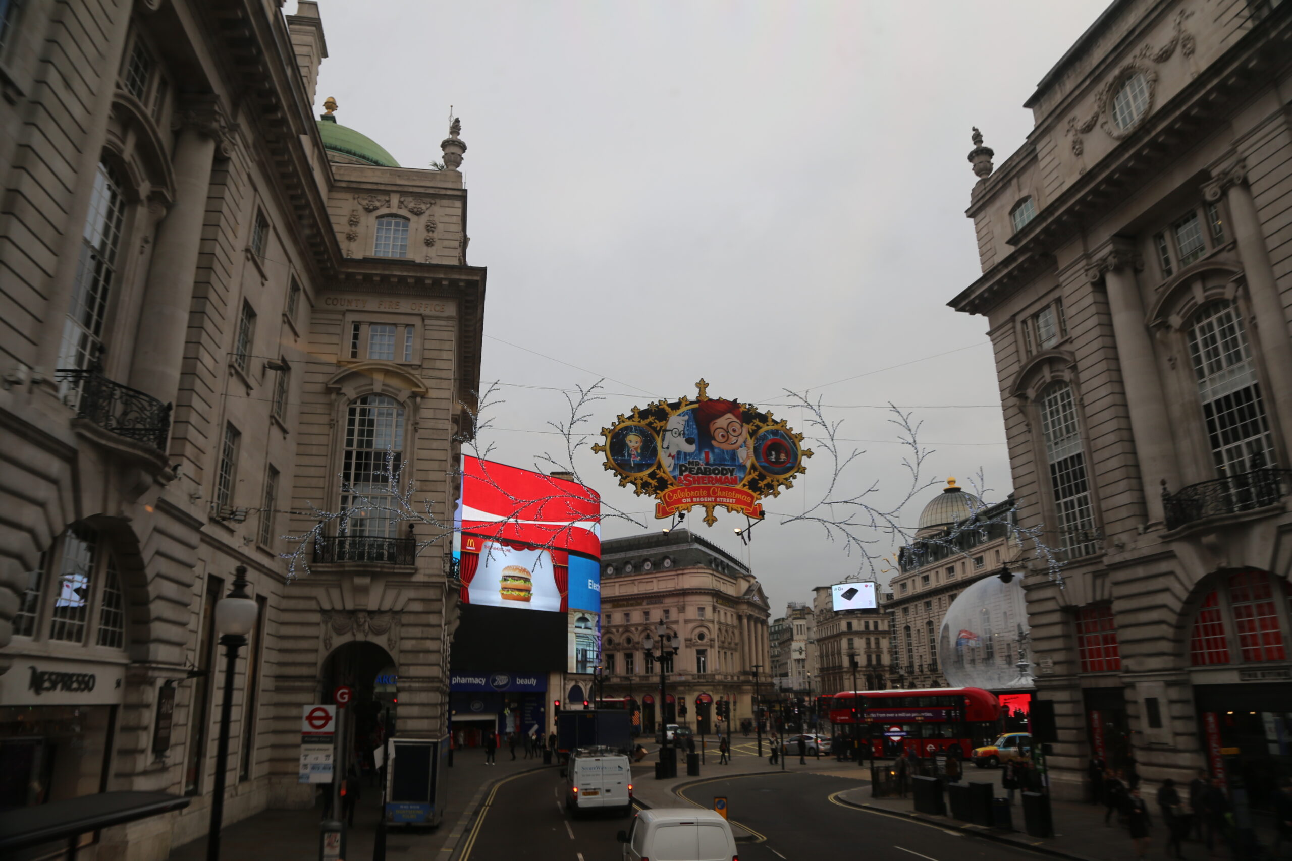 The Magic of Piccadilly Circus: A London Icon Through a Winter's Lens