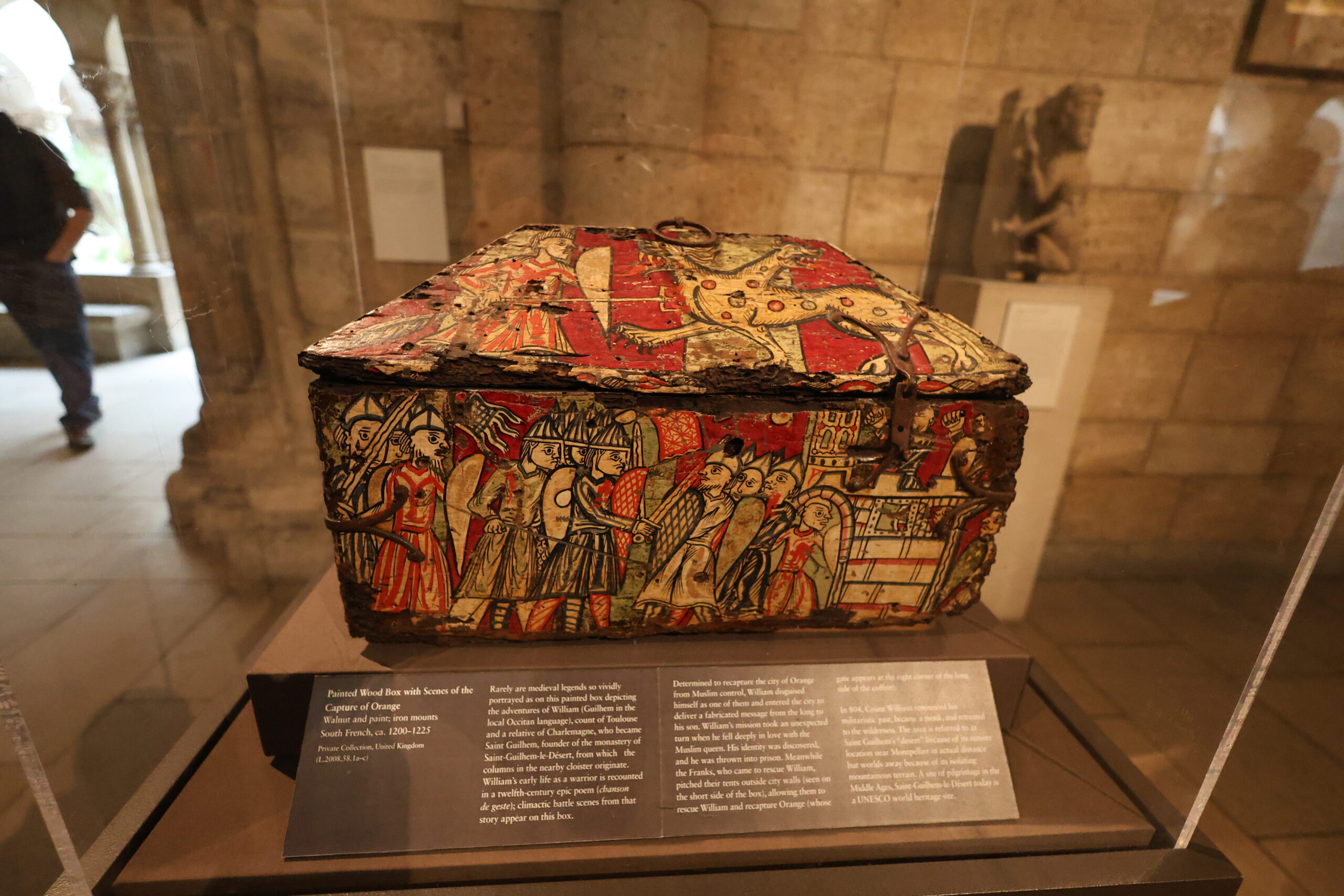 The Capture of Orange: A Chanson de Geste in Wood and Paint