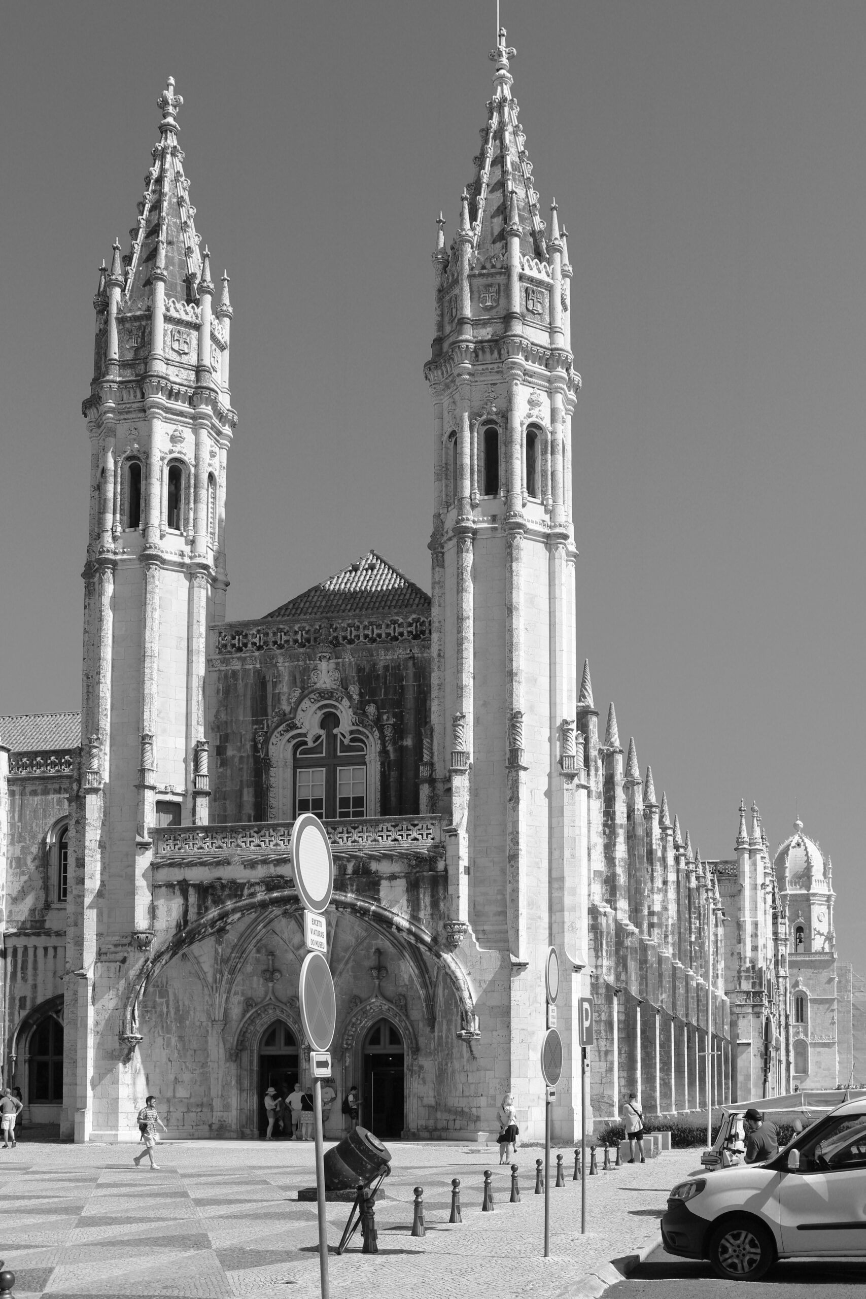 Jerónimos Monastery towers, Lisbon